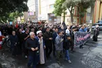 مراسم پیاده‌روی جاماندگان اربعین در اهر