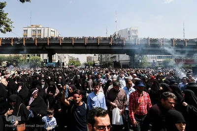 تشییع پیکر مطهر ۱۵۰ شهید دفاع مقدس