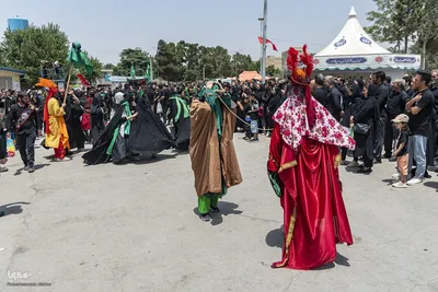 عزاداری عاشورای حسینی در کرج‎
