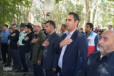 پیاده روی جاماندگان اربعین حسینی در اهر