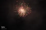 نورافشانی آسمان اصفهان در شب ۲۲ بهمن