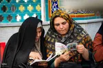 قرائت دعای عرفه در باغ رضوان اصفهان