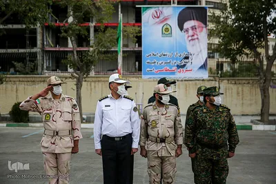 مراسم صبحگاه عمومی ناجا در مشهد
