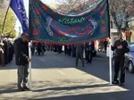 مراسم عزاداری خیابانی شهادت حضرت زهرا(س) در اهر