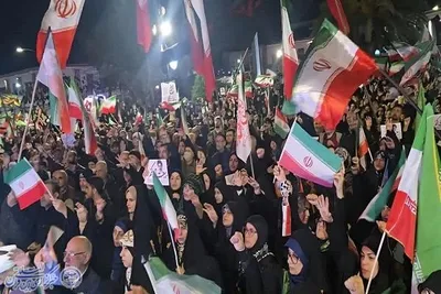 سی و یکمین شب اجتماع و راهپیمایی مردم بابلسر