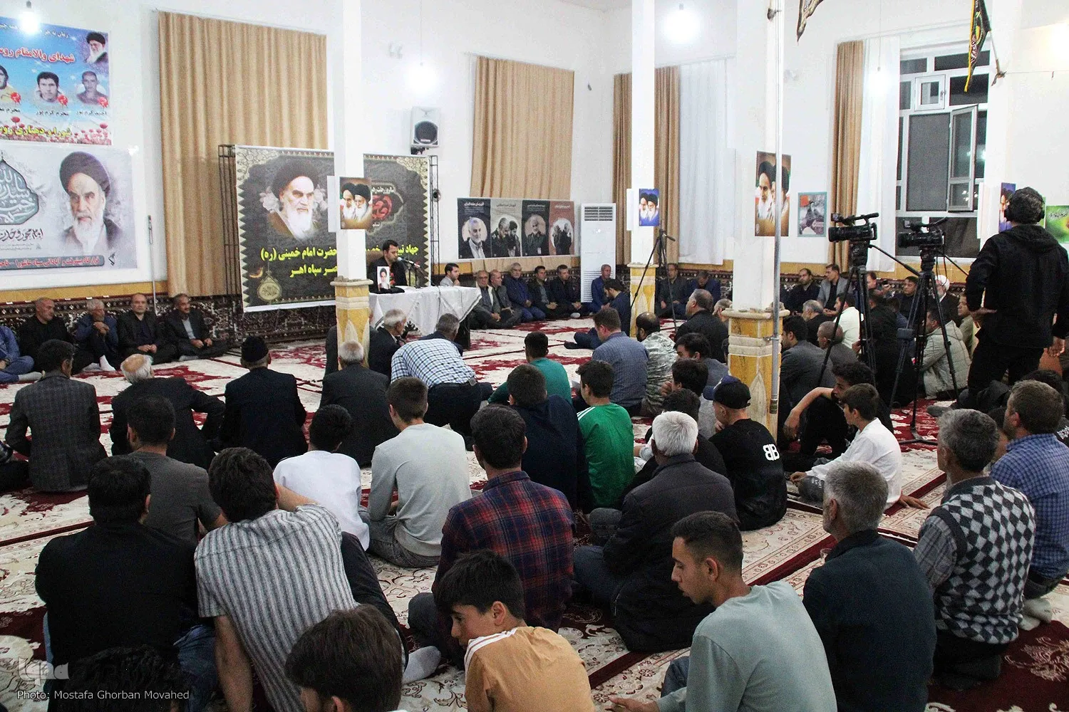 بزرگداشت امام خمینی(ره) و قیام ۱۵ خرداد در روستای «نقدوز» اهر