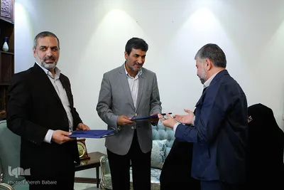 دیدار نمایندگان جامعه قرآنی با خانواده شهید «شهید احمد انصاری»
