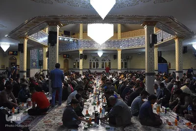 آیین افطاری ماه رمضان در سمنان