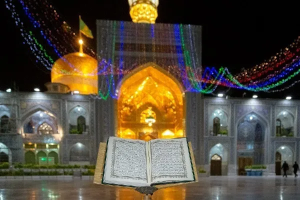 Santuário Imam Reza totalmente preparado para receber peregrinos durante o Ramadã, Nowrouz