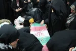 میزبانی دانشجویان دانشگاه امیرکبیر اراک از شهدای گمنام