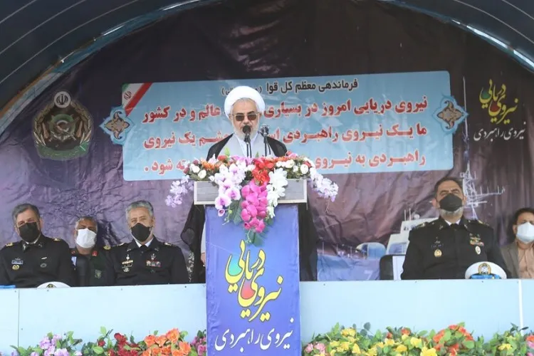 حضور نیروی دریایی ارتش در آب‌های بین‌المللی جلوه اقتدار ملت ایران است