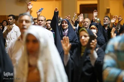 شب میلاد امام رضا در حرم شاهچراغ (ع)‎‎