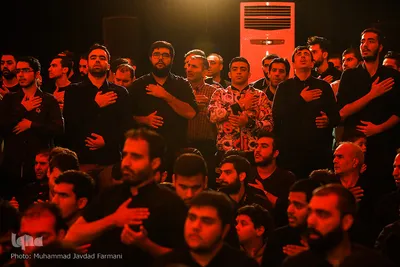 مراسم عزاداری شب شهادت امام رضا(ع)