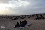 عزاداری عصر عاشورا در صحرا - سمنان