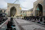 جزءخوانی قرآن کریم در حرم مطهر امام رضا(ع)

