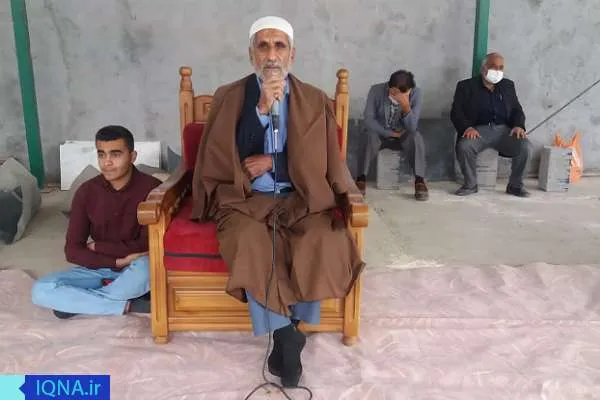 عکس | مراسم روضه‌خوانی شهادت حضرت زهرا(س) در تنگستان