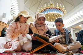 آغاز محفل جزءخوانی قرآن ماه رمضان