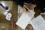 کتابت آیات وحی به زبان انگلیسی در کریسمس ـ شیراز