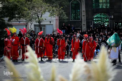 مراسم تعزیه خوانی روز عاشورا در تهران