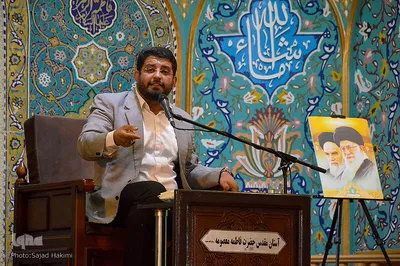 وداع با پیکر شهید جلالی نسب