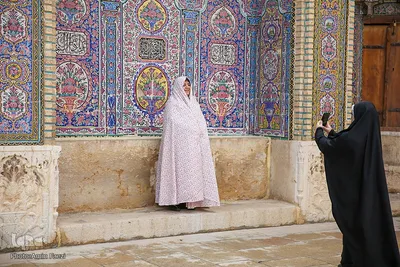 مسجد نصیر الملک در ایام نوروز‎‎