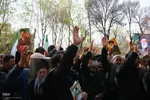 سومین مراسم تشییع پیکر‌های شهدای جنگ رمضان در اصفهان