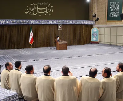 مراسم انس با قرآن در اولین روز ماه مبارک رمضان در حسینیه امام خمینی(ره)
