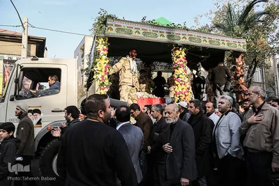 مراسم تشییع پیکر شهید محمد عبداللهی
