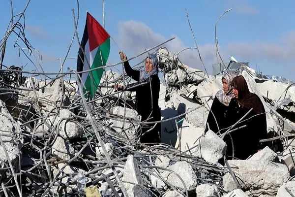 Tilawat Al-Quran kanak-kanak Palestin di atas runtuhan rumah mereka + klip
