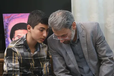 دیدار قرآنیان پیرو مکتب شهید سلیمانی و جمعی از مدیران جهاددانشگاهی با خانواده شهید تقوی