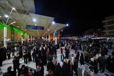 شب ولادت امیرالمؤمنین (ع) در حرم مطهر علوی