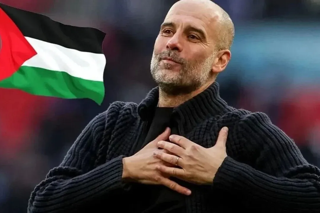 Guardiola'dan, Gazze'deki ampute futbol takımına anlamlı destek