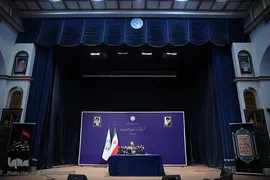 نخستین نشست خبری محمد علی نجفی، شهردار جدید تهران 