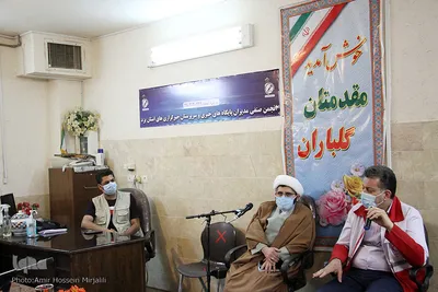 نشست خبری مدیرعامل هلال احمر استان یزد‎