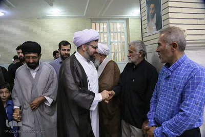 مراسم ترحیم شهید حجت الاسلام تقوی در قم