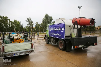 رزمایش پدافند زیستی سپاه ناحیه ثارالله - شیراز