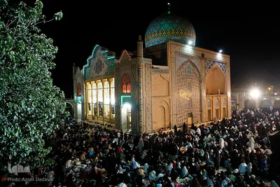 مراسم احیا شب بیست و سوم ماه رمضان در قزوین