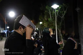 مراسم احیای شب بیست و یکم ماه مبارک رمضان  هیات الزهرای دانشجویان دانشگاه صنعتی شریف