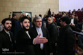 مهدی قره شیخلو رئیس سازمان دارالقرآن  در جشنواره سوره های سرخ