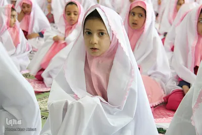 جشن تکلیف دختران دانش آموز در شهرکرد