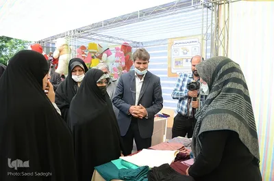 بازدید معاون رئیس جمهور در امور زنان و خانواده از نمایشگاه طرح ملی توسعه مشاغل خانگی‎‎