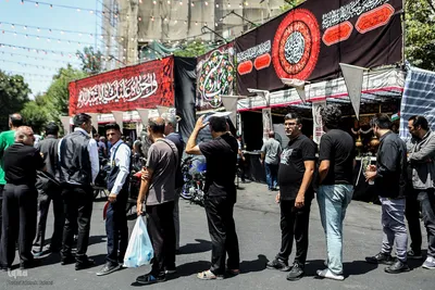 عزاداری ظهر عاشورای حسینی در تهران