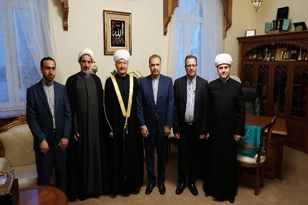 Встреча Муфтия Шейха Равиля Гайнутдина с Послом Ирана Каземом Джалали