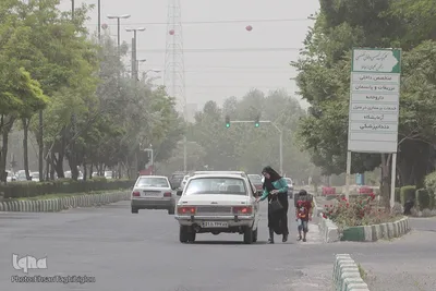 گرد و خاک شدید در زنجان‎‎