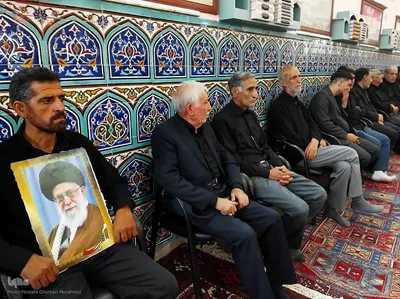 مراسم سوگواره رهبر شهید انقلاب اسلامی در اهر