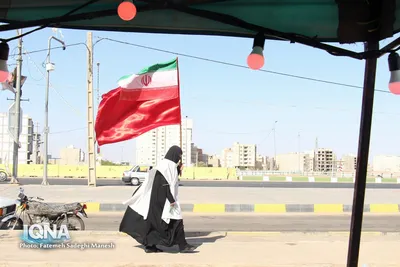 مراسم پیاده روی جاماندگان اربعین حسینی در قم