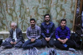دیدارعوامل اجرایی سی و هشتمین جشنواره ملی قرآن با پدر شهید آیت‌الله آل‌هاشم‎