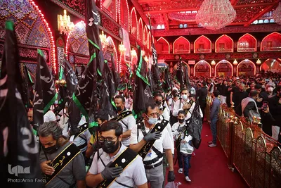 عزاداری شب اربعین در کربلا