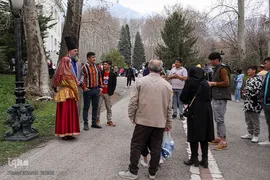 کاخ سعد آباد در ایام نوروز