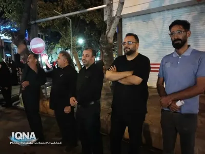 باران هم حریف تجمع مردم اهر در حمایت از مدافعان وطن و بیعت با رهبری